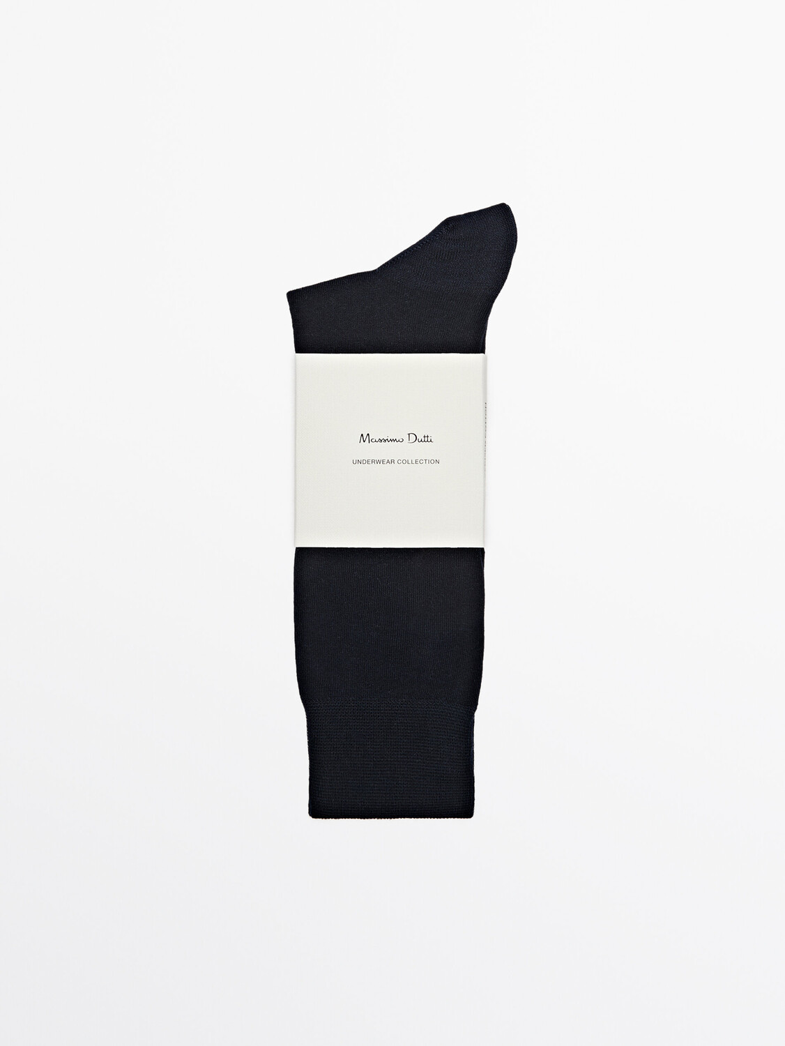 

ДУбль Длинные носки из мерсеризованного хлопка Massimo Dutti, синий