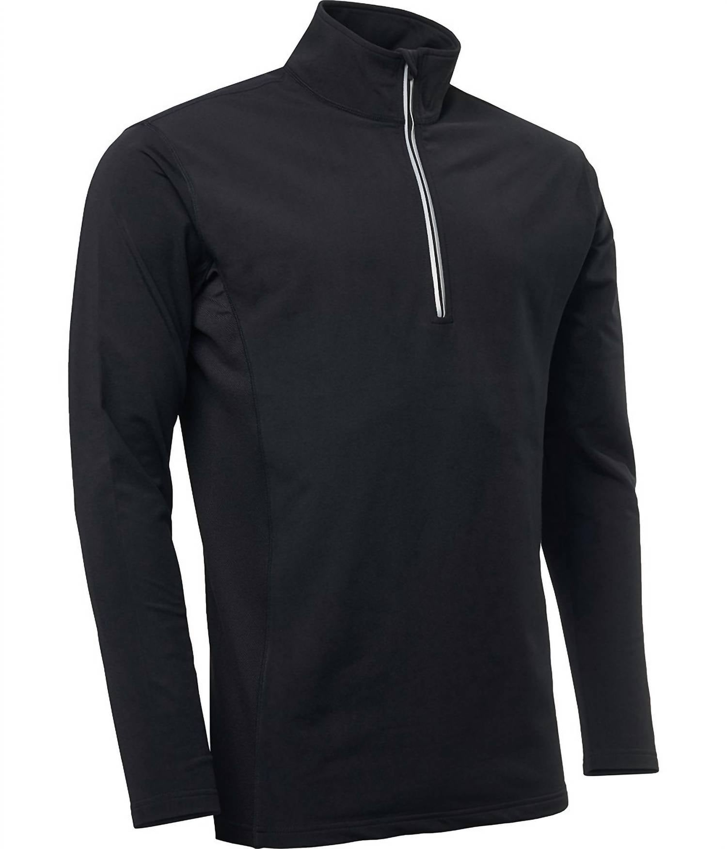 

Мужская куртка Ashby Half-Zip черного цвета Abacus Sportswear US