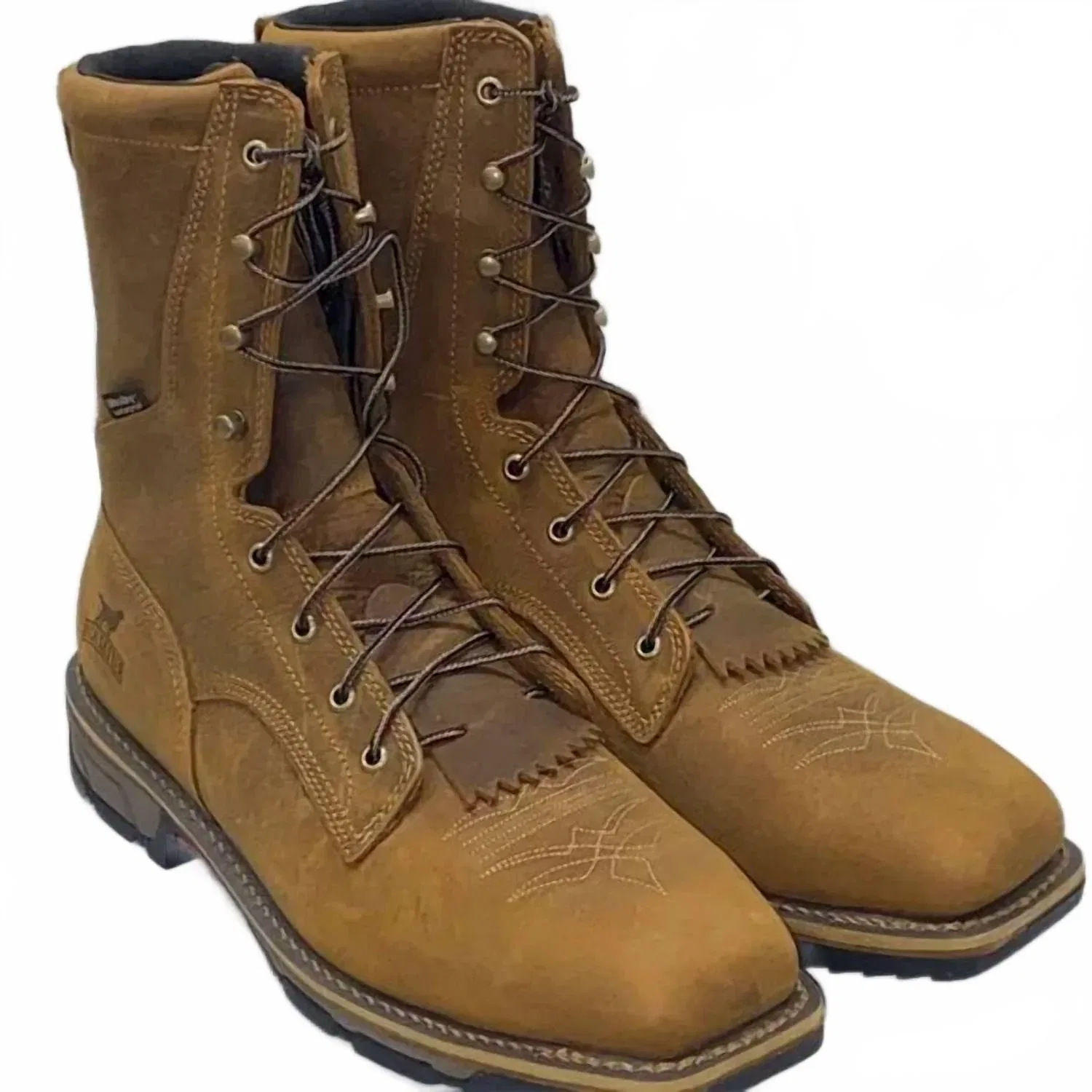 Irish Setter Boots Мужские рабочие водонепроницаемые ботинки Marshall 9 дюймов с защитным стальным носком, коричневого цвета