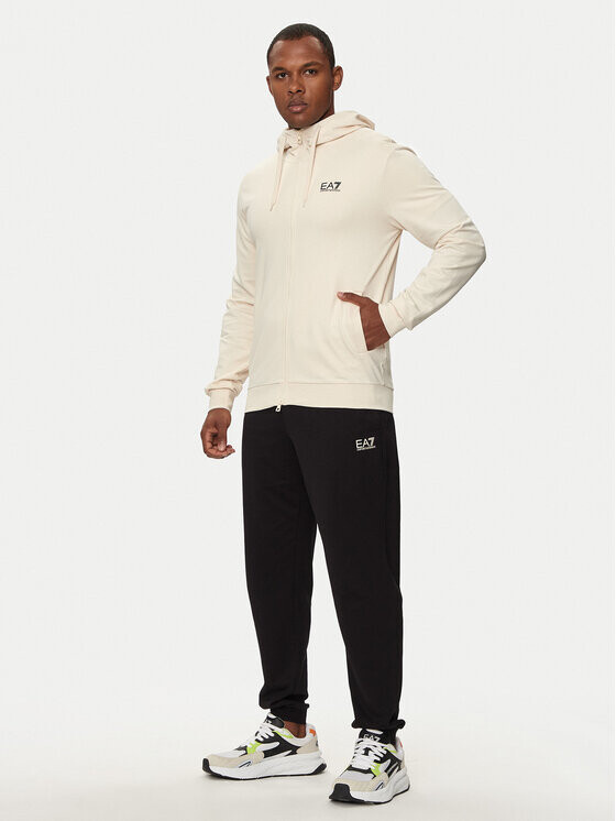 

Спортивный костюм regular fit Ea7 Emporio Armani, бежевый