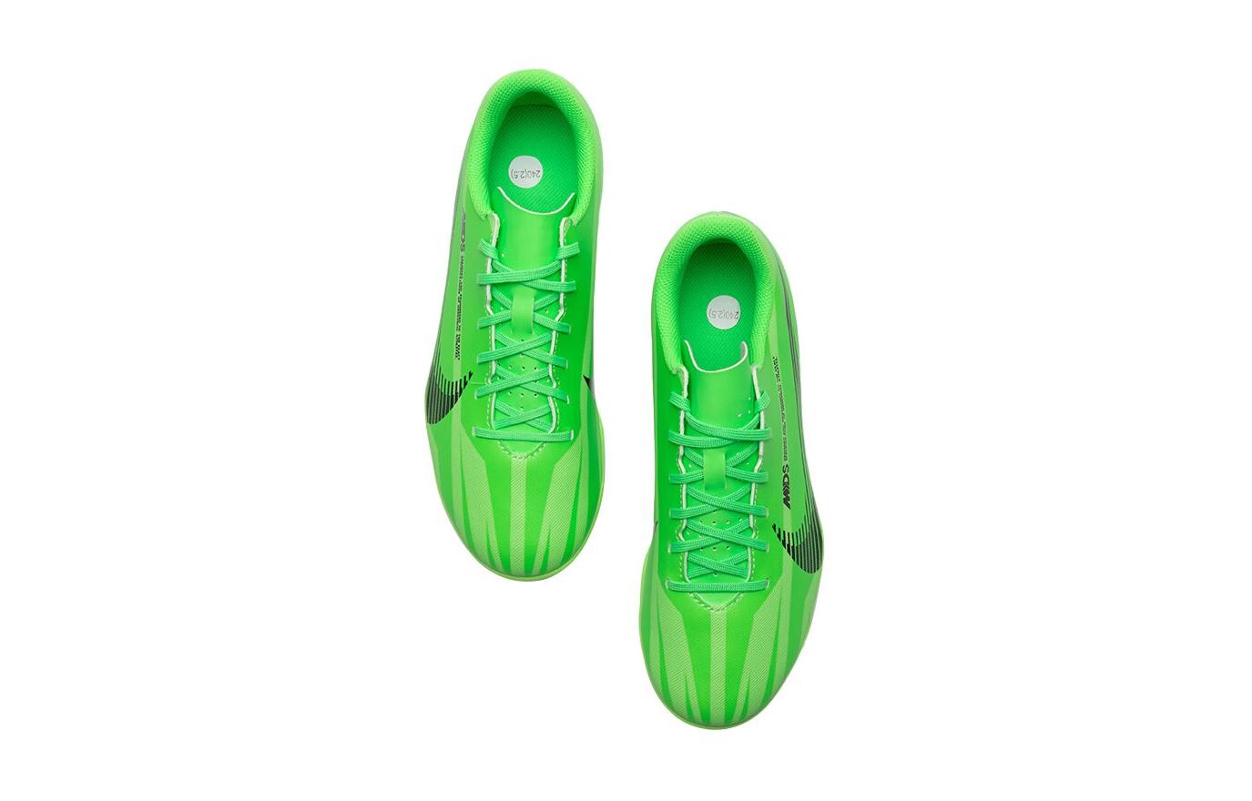 Детские футбольные бутсы Nike GS, Green/Yellow — фото 3