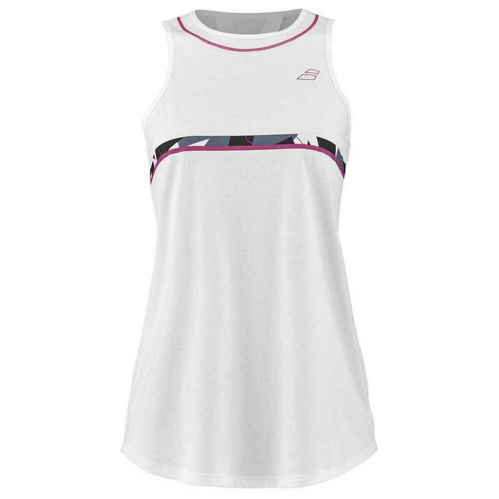 

Футболка без рукавов Babolat Aero Cotton, белый