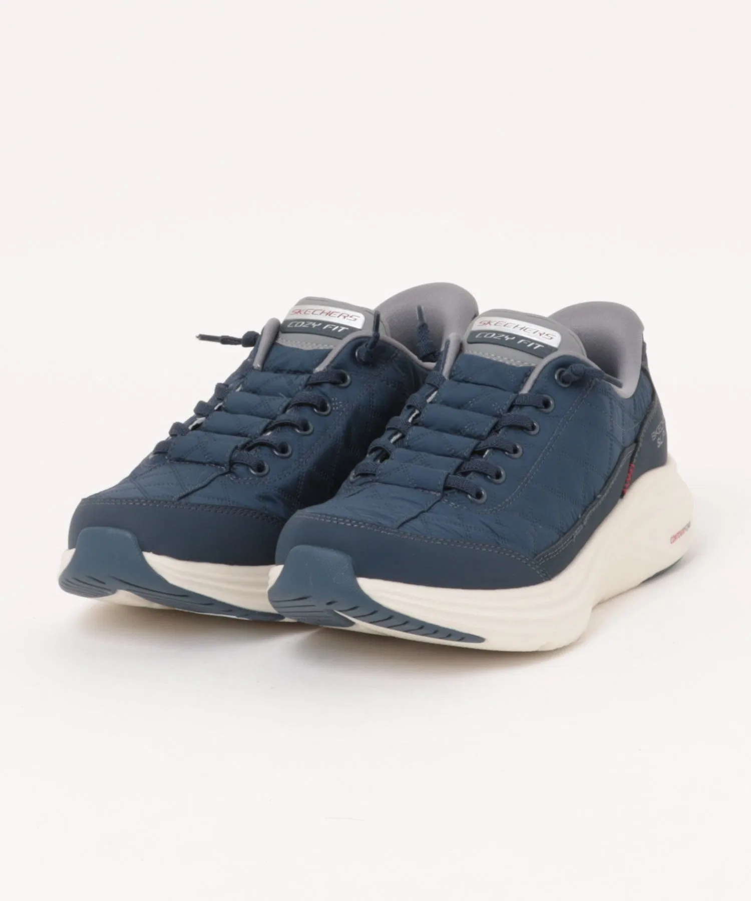 Мужские кроссовки SKECHERS CONTOUR FOAM - COZY тёмно-синие