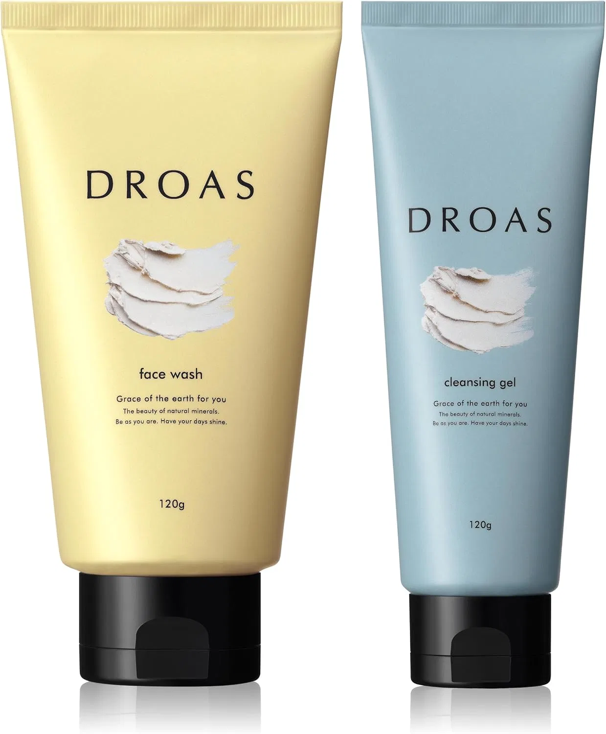 Набор для умывания Droas Cleansing Clay Vita Wash Set, паста, 240 мг, желтый