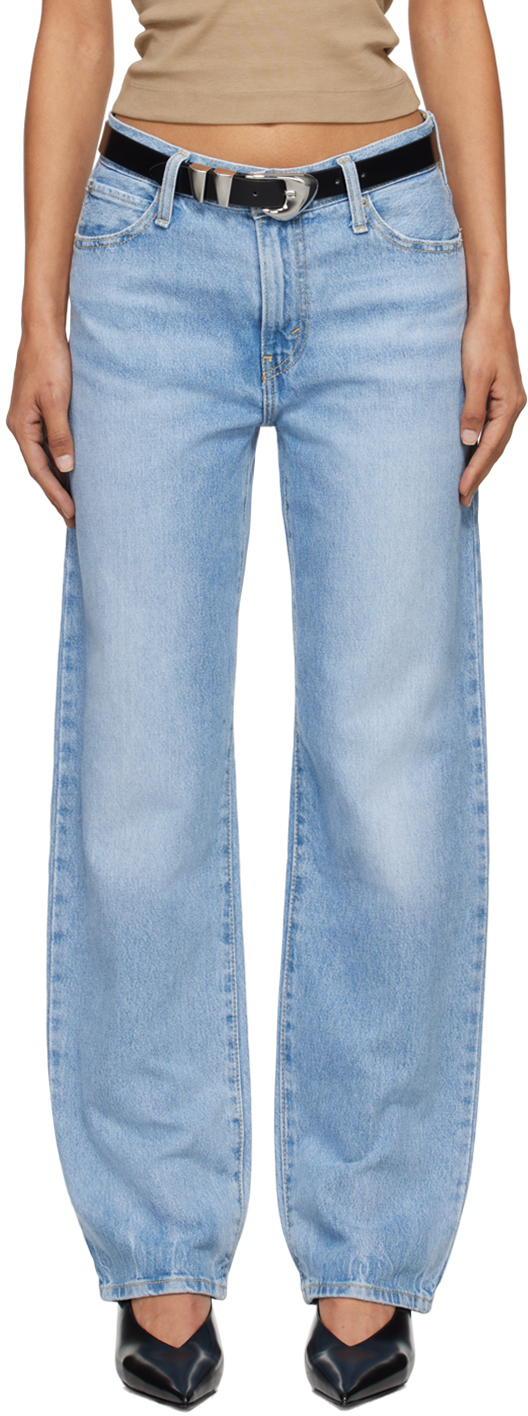 

Синие мешковатые джинсы '94 Levi's, Riveting