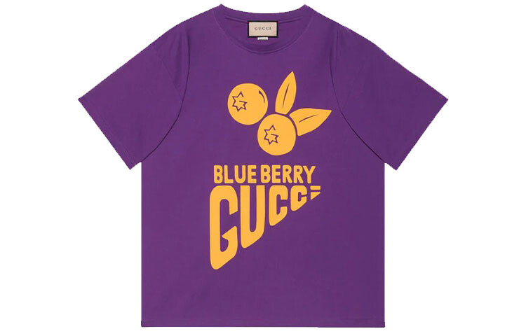 

Футболка мужская фиолетовая Gucci, фиолетовый