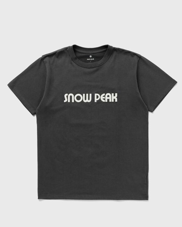 

Футболка Snow Peak Land Station T Shirt, цвет charcoal