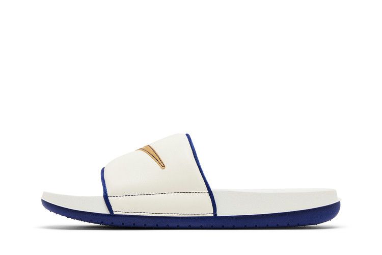 Сандалии Nike Offcourt Slide 'Sail Metallic Gold', кремовый — фото 4
