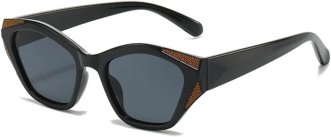 

Солнцезащитные очки для мужчин и женщин - защита UV400 - маленькие линзы "кошачий глаз" с цветными линзами для занятий спортом на открытом воздухе и вождения DSVIGF, Tyj329-7