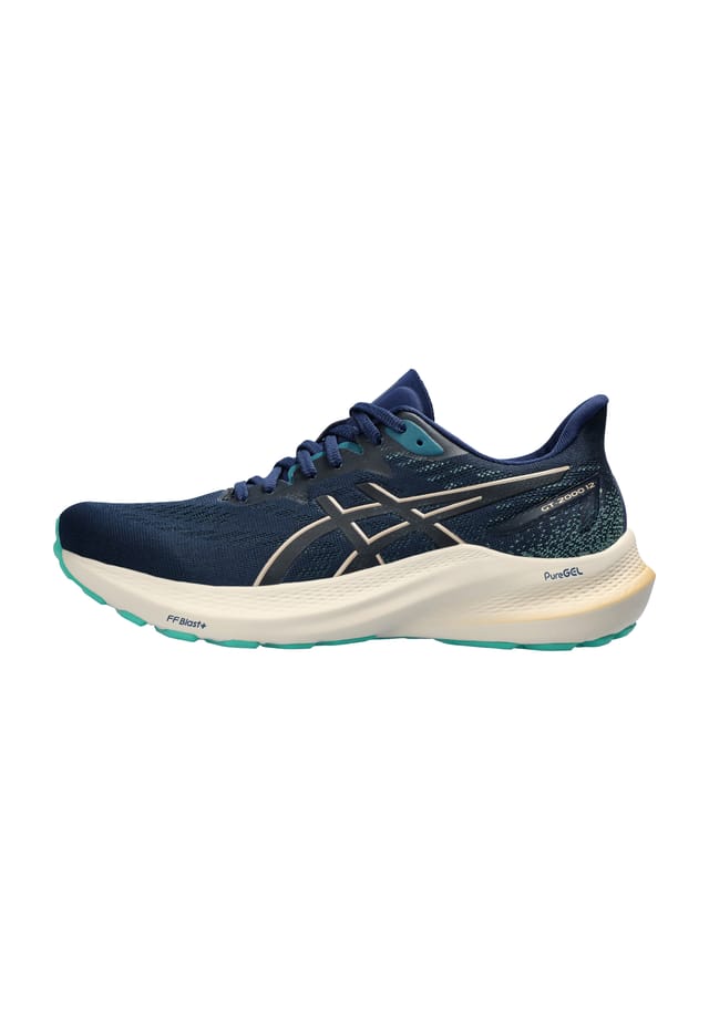 Кроссовки "gt-2000 11" амортизирующие дышащие Asics, мультиколор