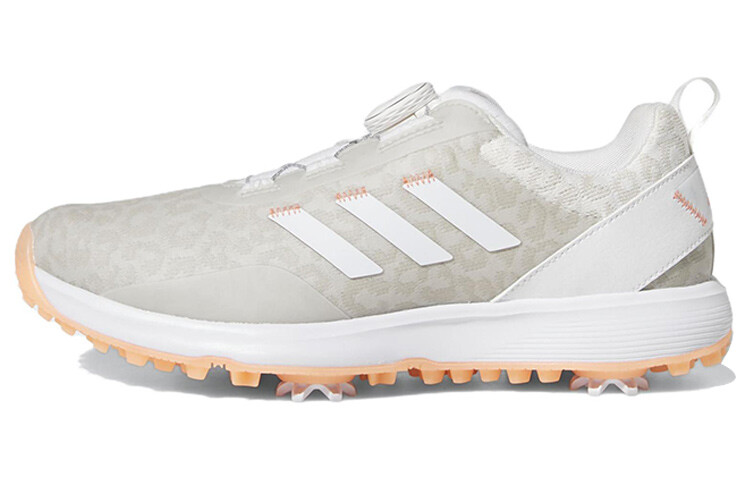 

Кроссовки для гольфа S2G BOA Spiked Cloud White Coral Fusion женские Adidas