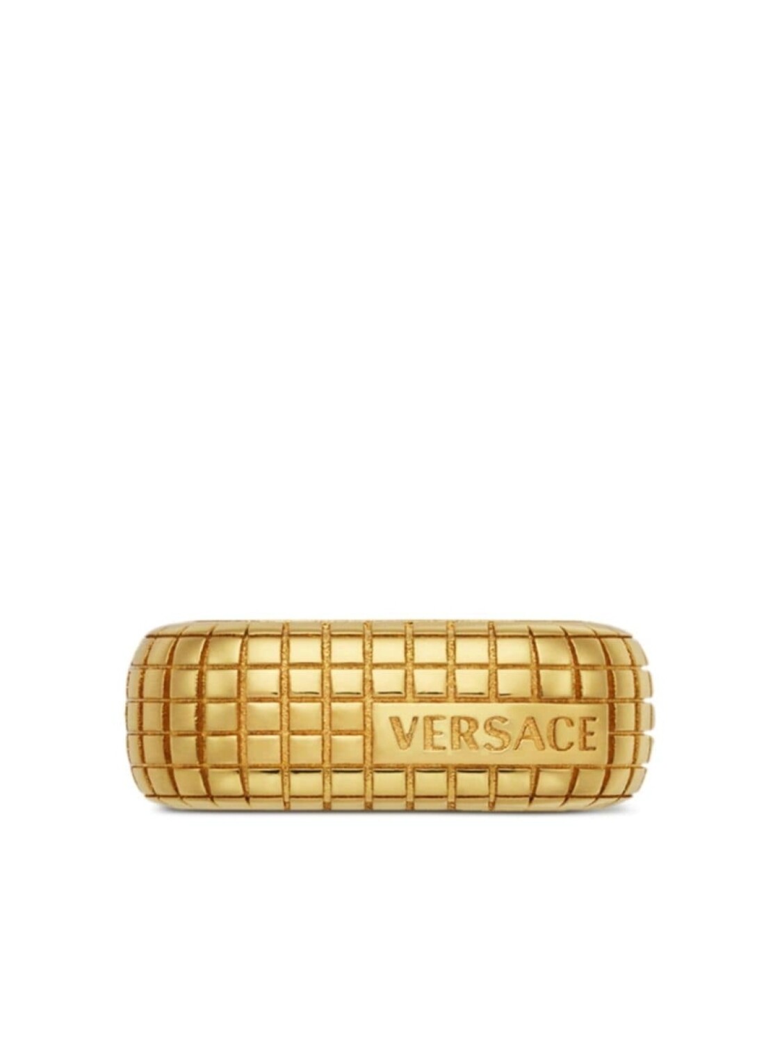 

Позолоченное кольцо Dylos с логотипом Versace, золотой