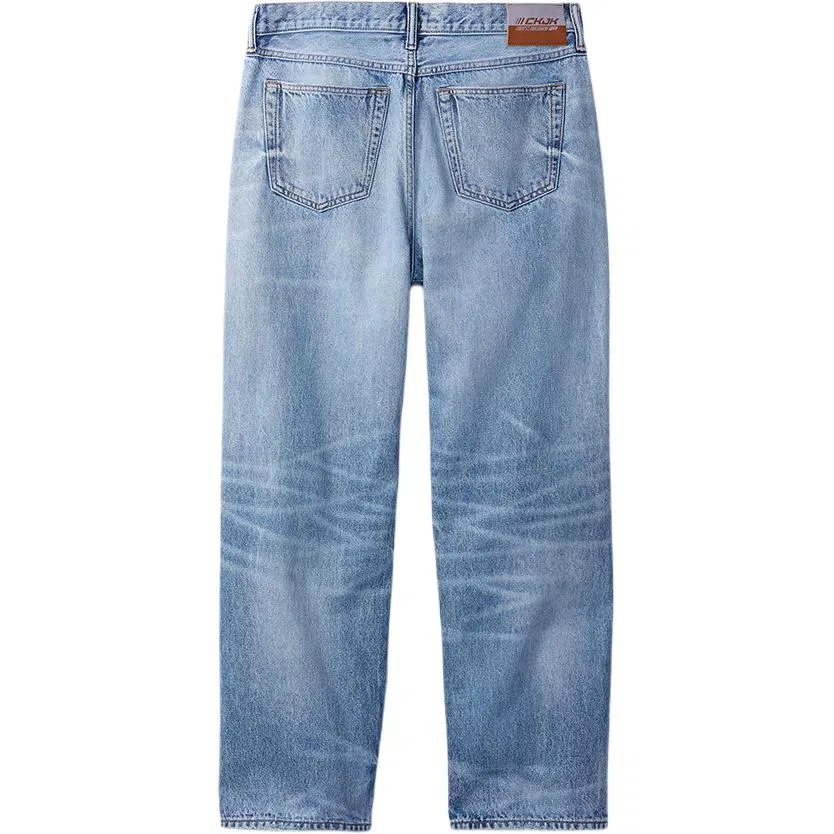 Джинсы прямого кроя Calvin Klein Denim Light Blue — фото 3