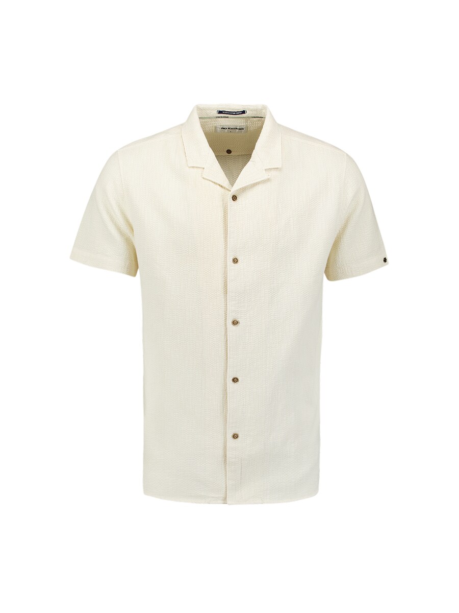 

Рубашка на пуговицах классического кроя No Excess, Wool white