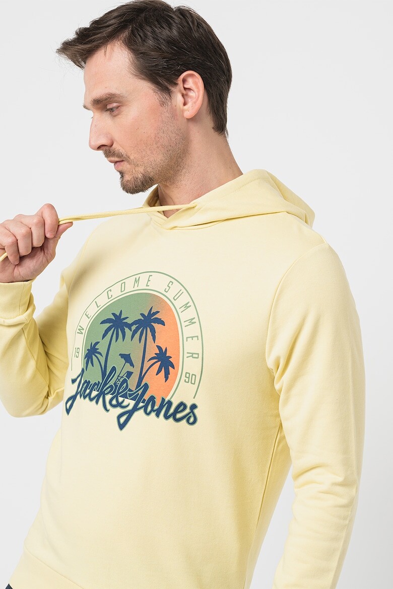 

Толстовка с принтом Jack & Jones, желтый