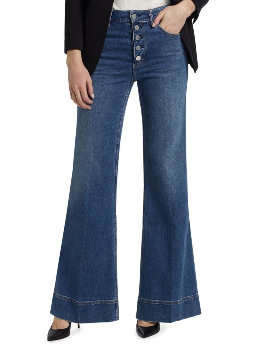 

Джинсы Missa Bootcut Alice + Olivia, цвет Lola Blue