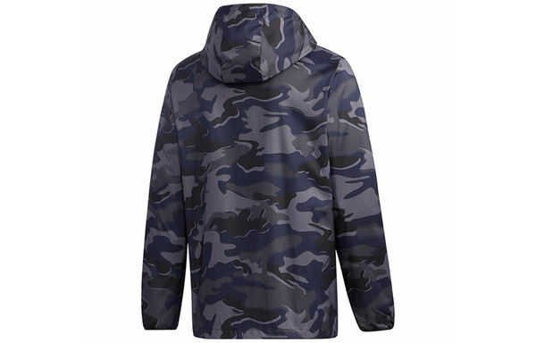 Куртка Men's adidas Mh Wb Camo Sports Stylish Jacket Black, черный — фото 2