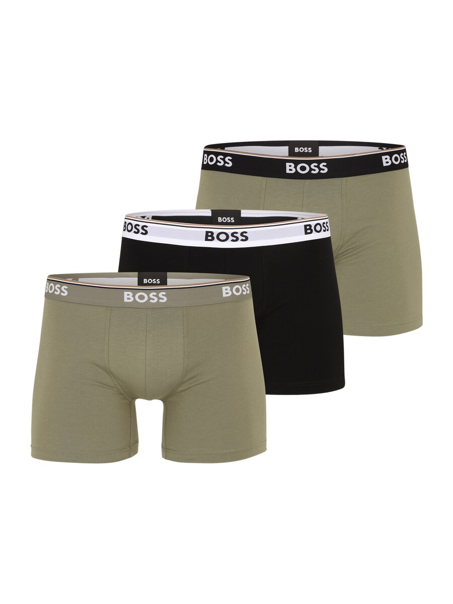 

Боксеры BOSS Power, цвет Olive/Black