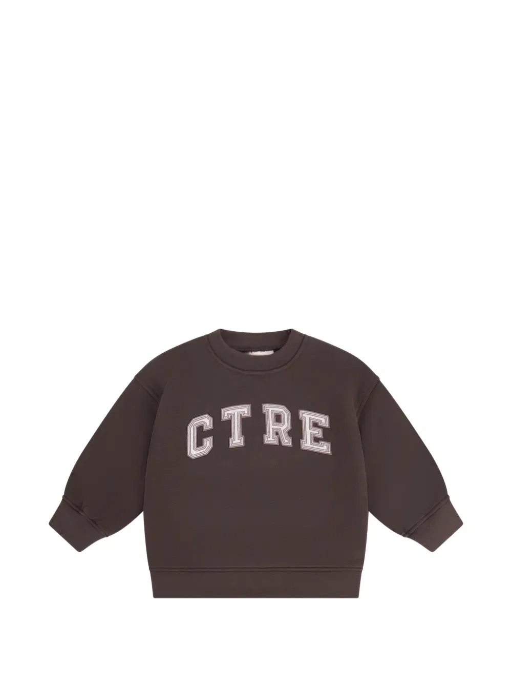 Толстовка с круглым вырезом The Couture Club Kids, коричневый