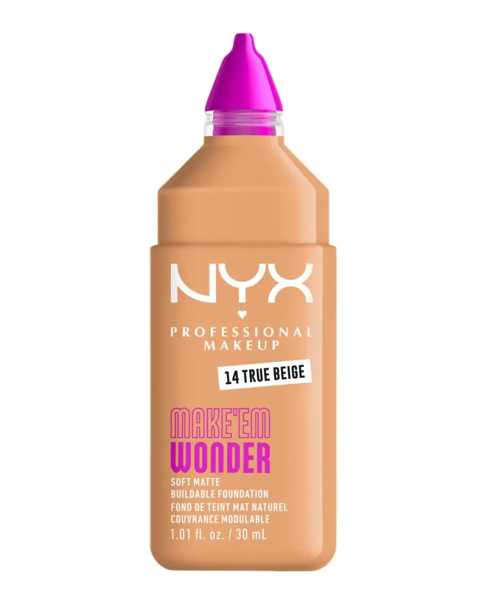 База под макияж Make 'Em Wonder Nyx Professional Makeup, True Beige — фото 2