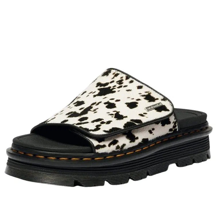 Сандалии Dr. Martens Zebzag Slide Sandal 'Dalmatian' 42851100, белый — фото 2