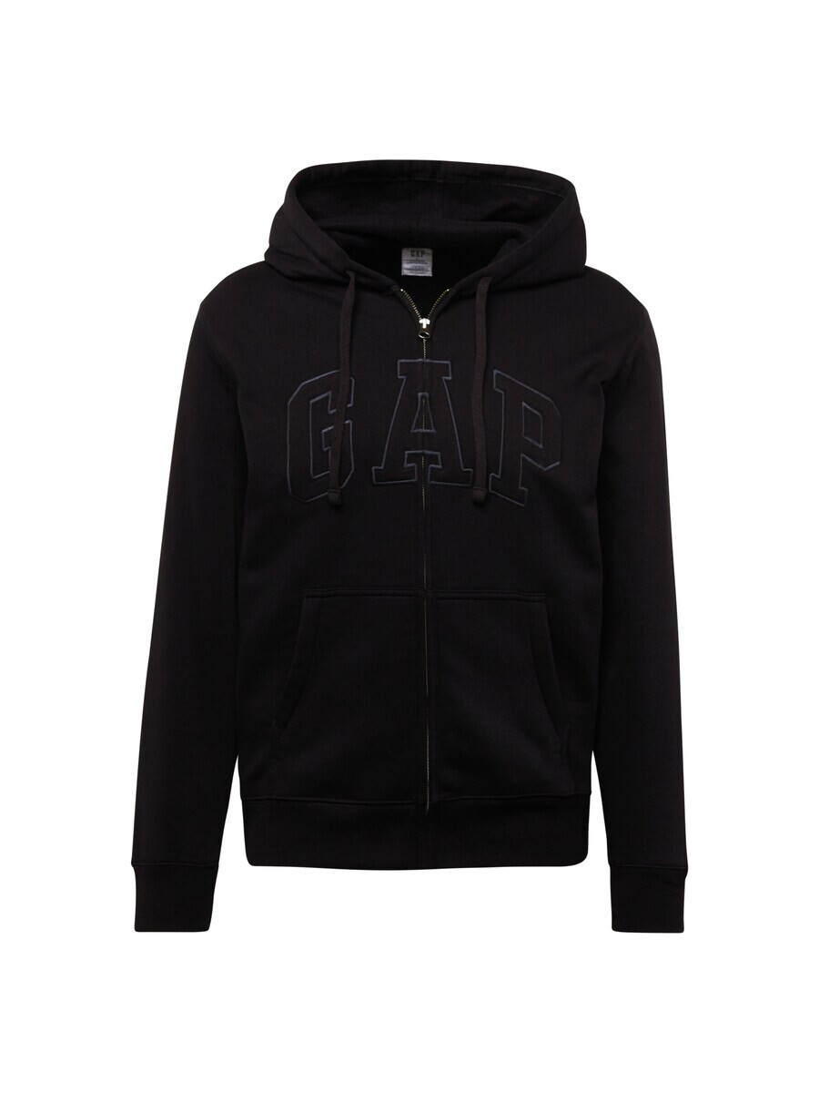 

Худи на молнии Gap, черный