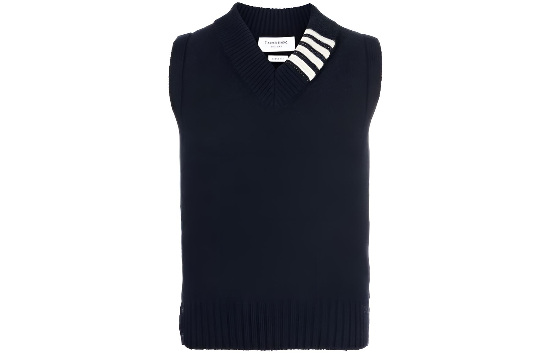 

Жилет мужской, цвет морской волны THOM BROWNE, Marine Blue, Коричневый, Жилет мужской, цвет морской волны THOM BROWNE, Marine Blue