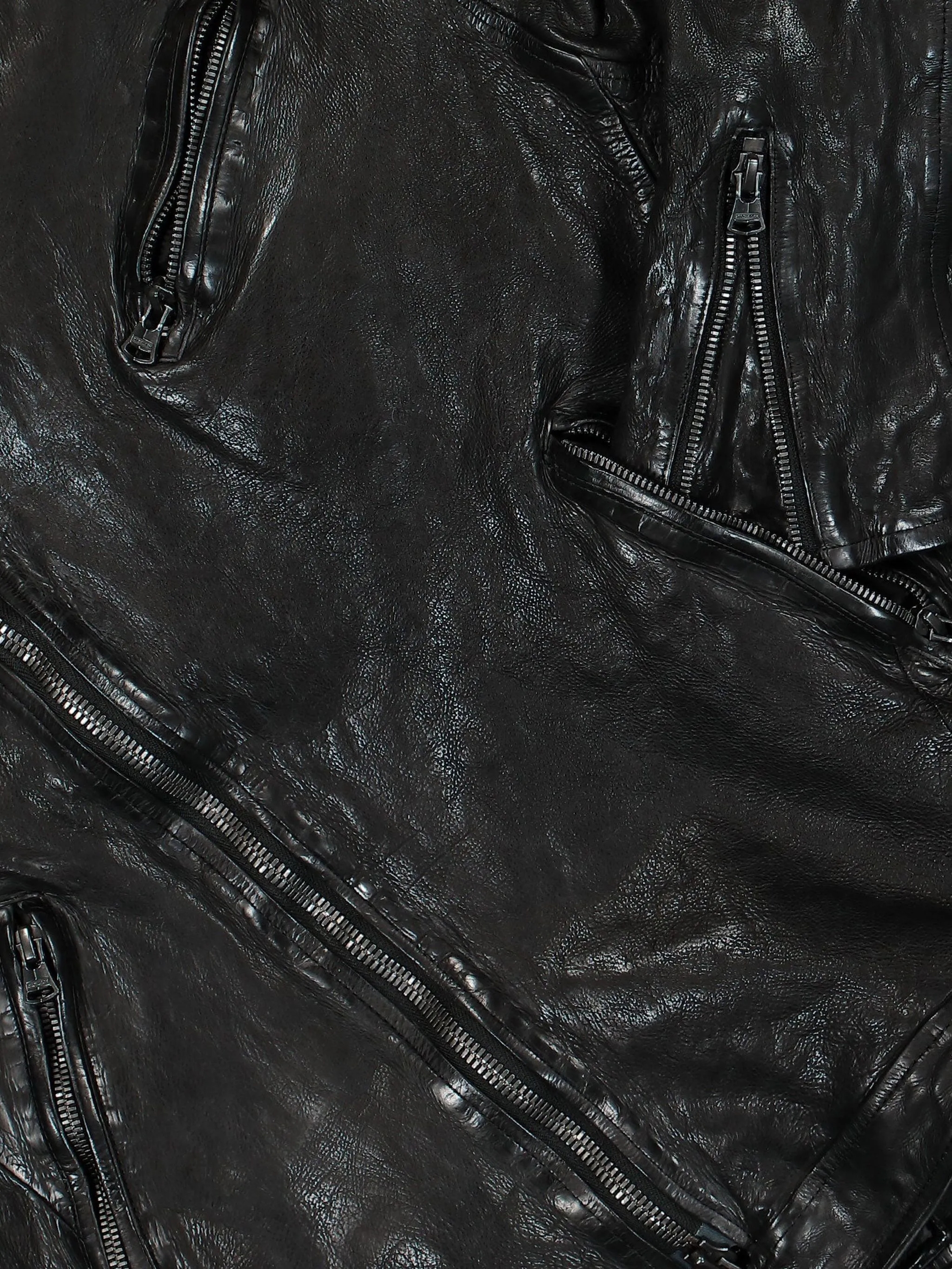 Байкерская куртка Backlash Double Riders Yohji Yamamoto, черный — фото 4
