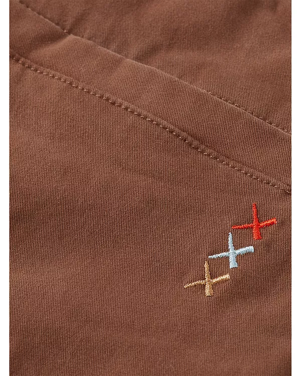 Свободные брюки-чиносы для мальчиков - для детей постарше Scotch & Soda, коричневый — фото 3