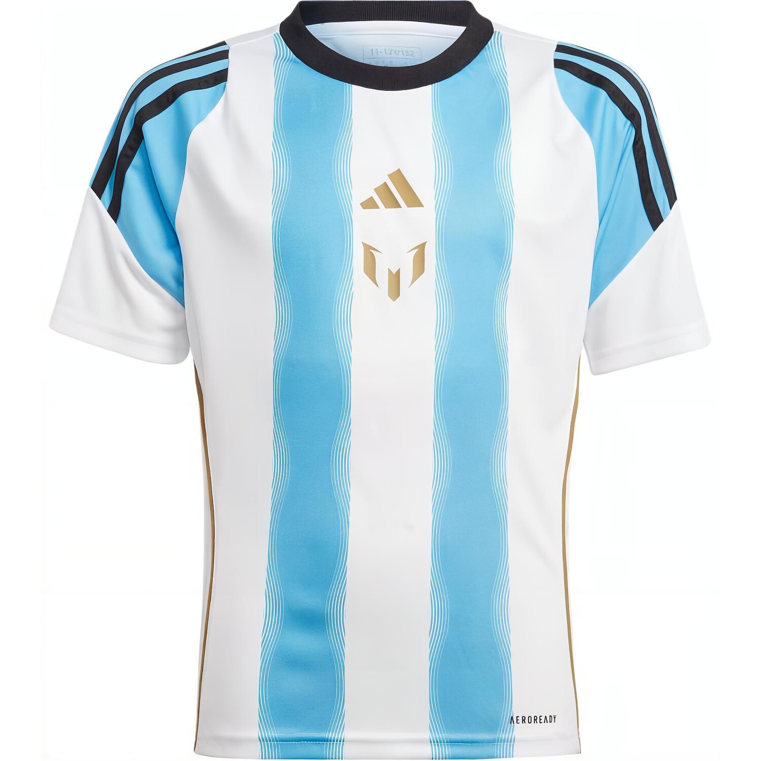 

Футболка Messi мужская белая/королевская синяя Adidas, белый/синий