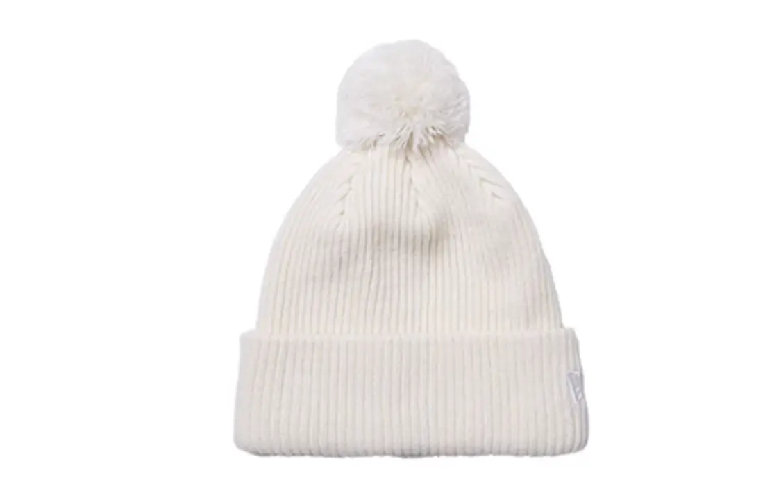 

New Era Унисекс шапка бини, White
