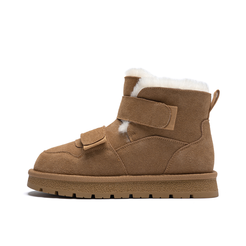 ZHR Термостойкие водонепроницаемые зимние ботинки женские Camel Suede-JC03, цвет Camel Suede-JC03