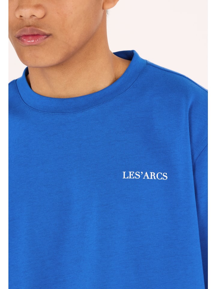 Футболка Les'Arcs T-Shirt Tynan, цвет 2098 Lapis Blue — фото 2