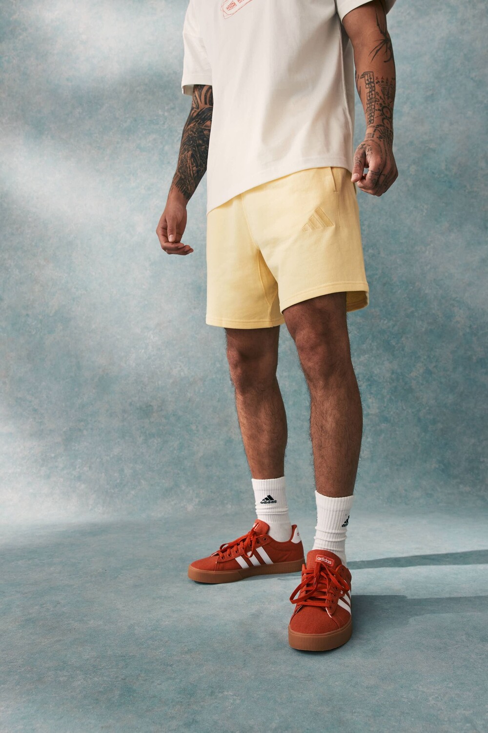 

100% хлопок все шорты szn Adidas, желтый