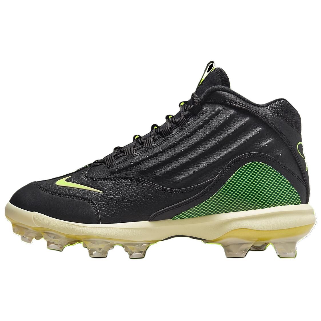 

Кроссовки Nike Air Griffey 2 Cleat Black Volt, черный/зеленый