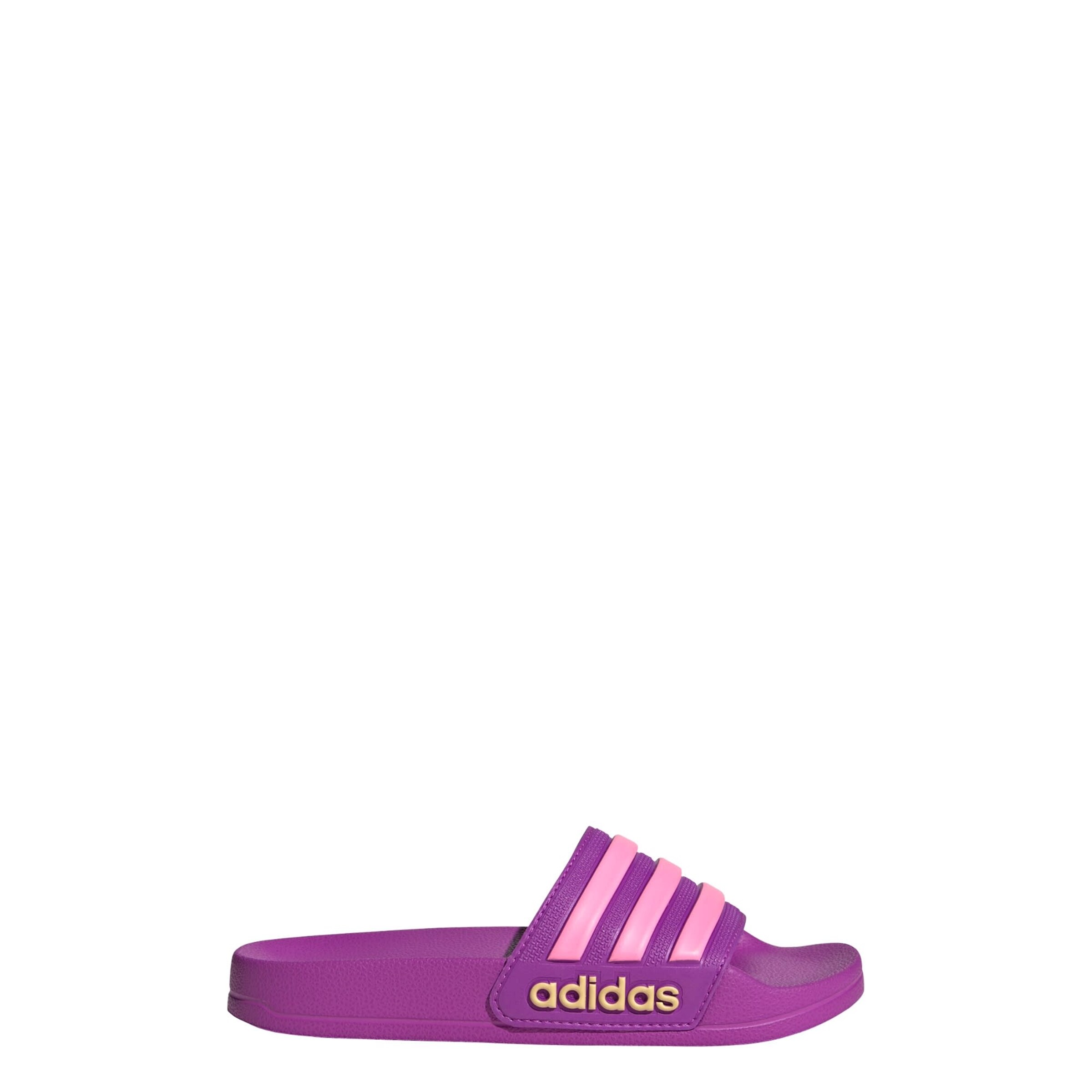 Adidas Performance Пляжные и бассейновые тапочки 'Adilette' в фиолетовом цвете — фото 2