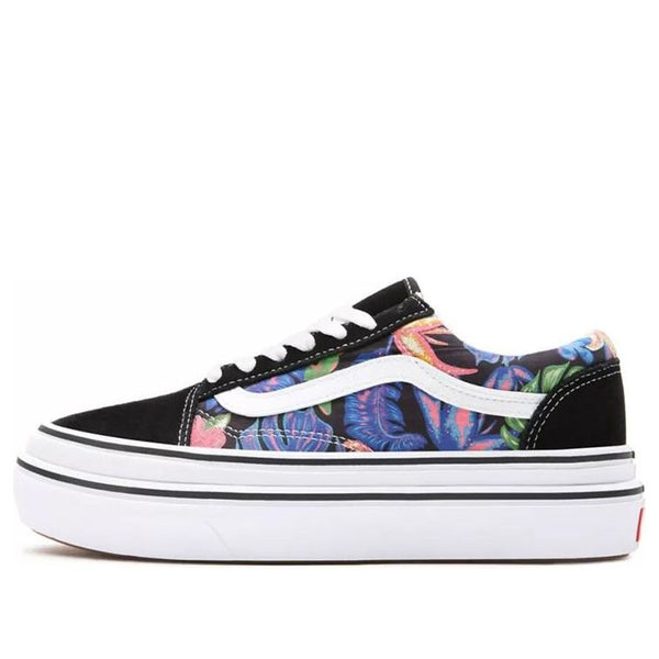 

Кроссовки old skool print black Vans, черный