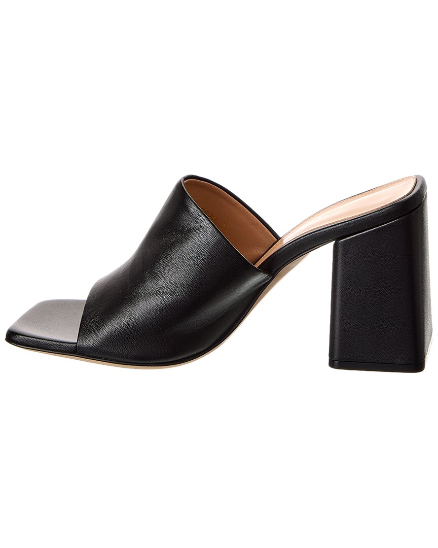 Gianvito Rossi Wynn 85 Leather Sandal, черный — фото 2
