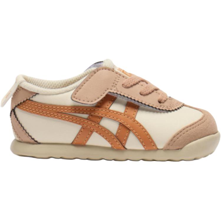 Низкие детские туфли MEXICO 66 для младенцев и малышей Onitsuka Tiger, бежевый/оранжевый — фото 2