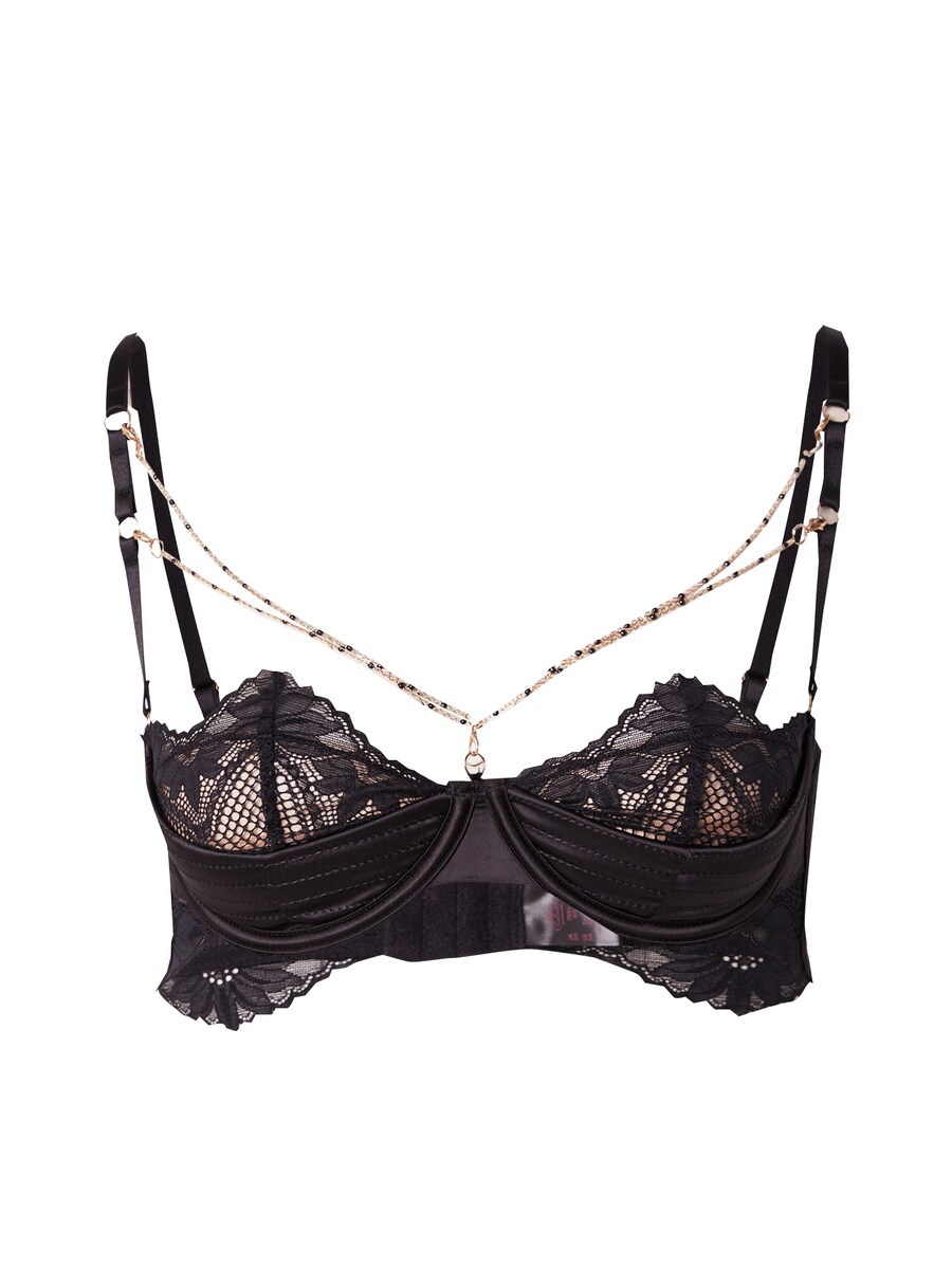 

Бюстгальтер на косточках Hunkemöller Balconette Bra Belladonna, черный