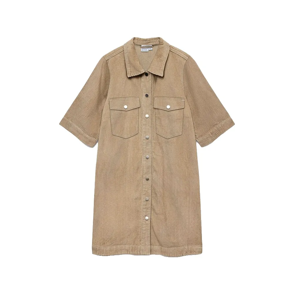 

Платье Vero Moda Fenja short sleeve short, бежевый