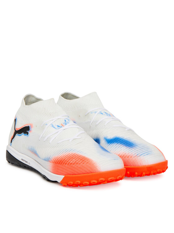 Футбольные бутсы Future 8 Pro Cage 108592 01 Puma, белый — фото 2