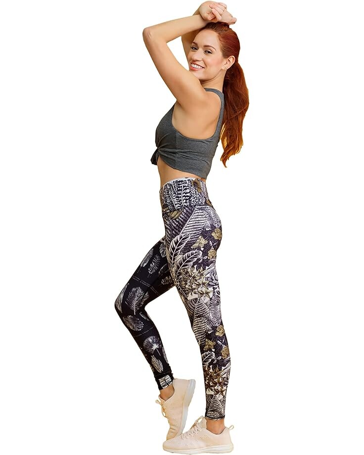 

Брюки Niyama Sol Botanica Barefoot Leggings, цвет Dark Heather