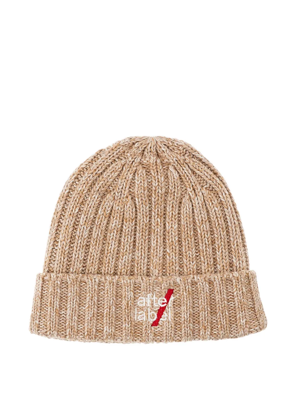 

Рифленая шапка с логотипом After Label, нейтральный