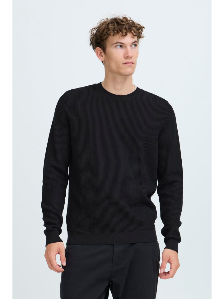 

CASUAL FRIDAY Вязаный свитер CFNoar синего цвета