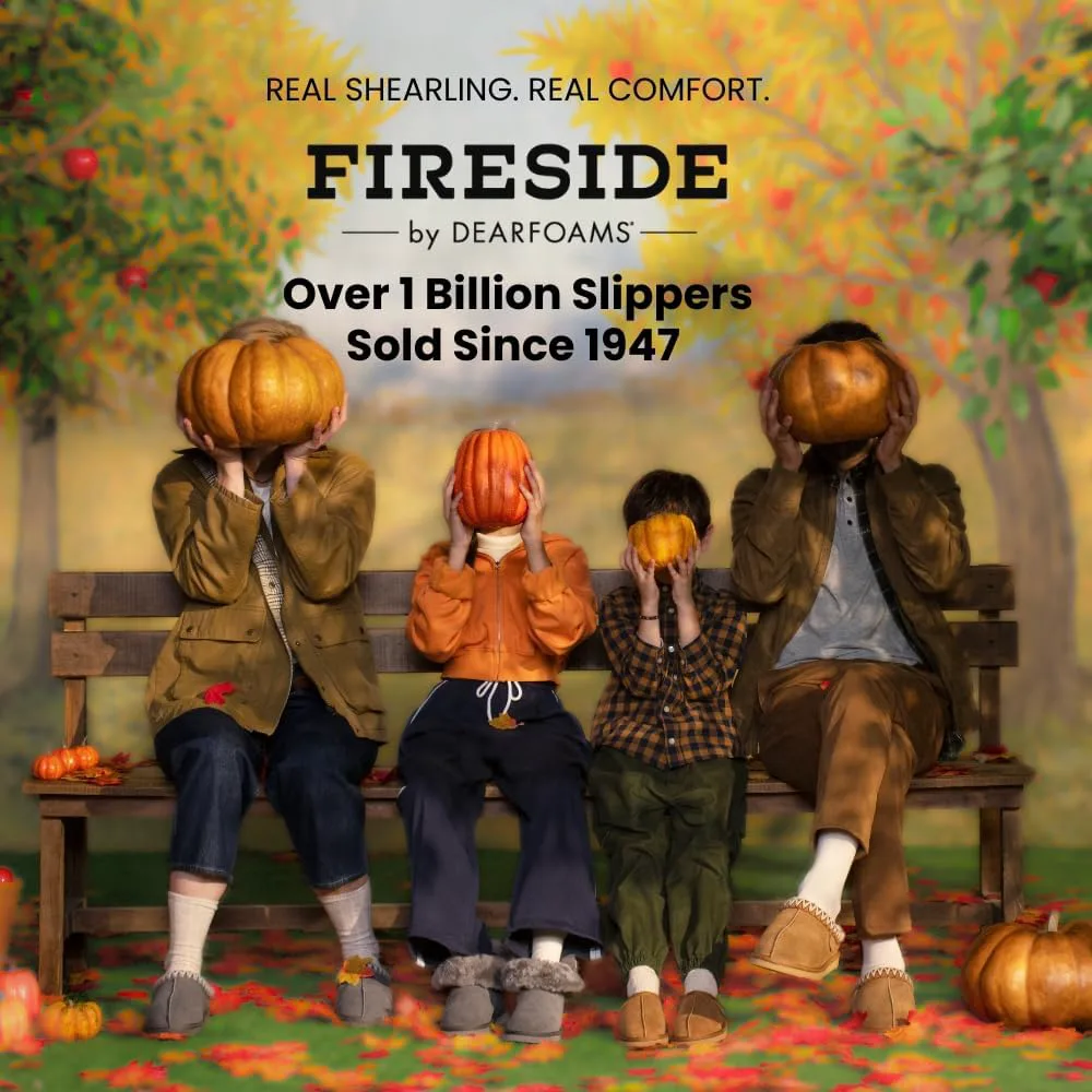 Клогги Fireside от Dearfoams для мужчин Grafton Shearling для дома и улицы Fireside by Dearfoams