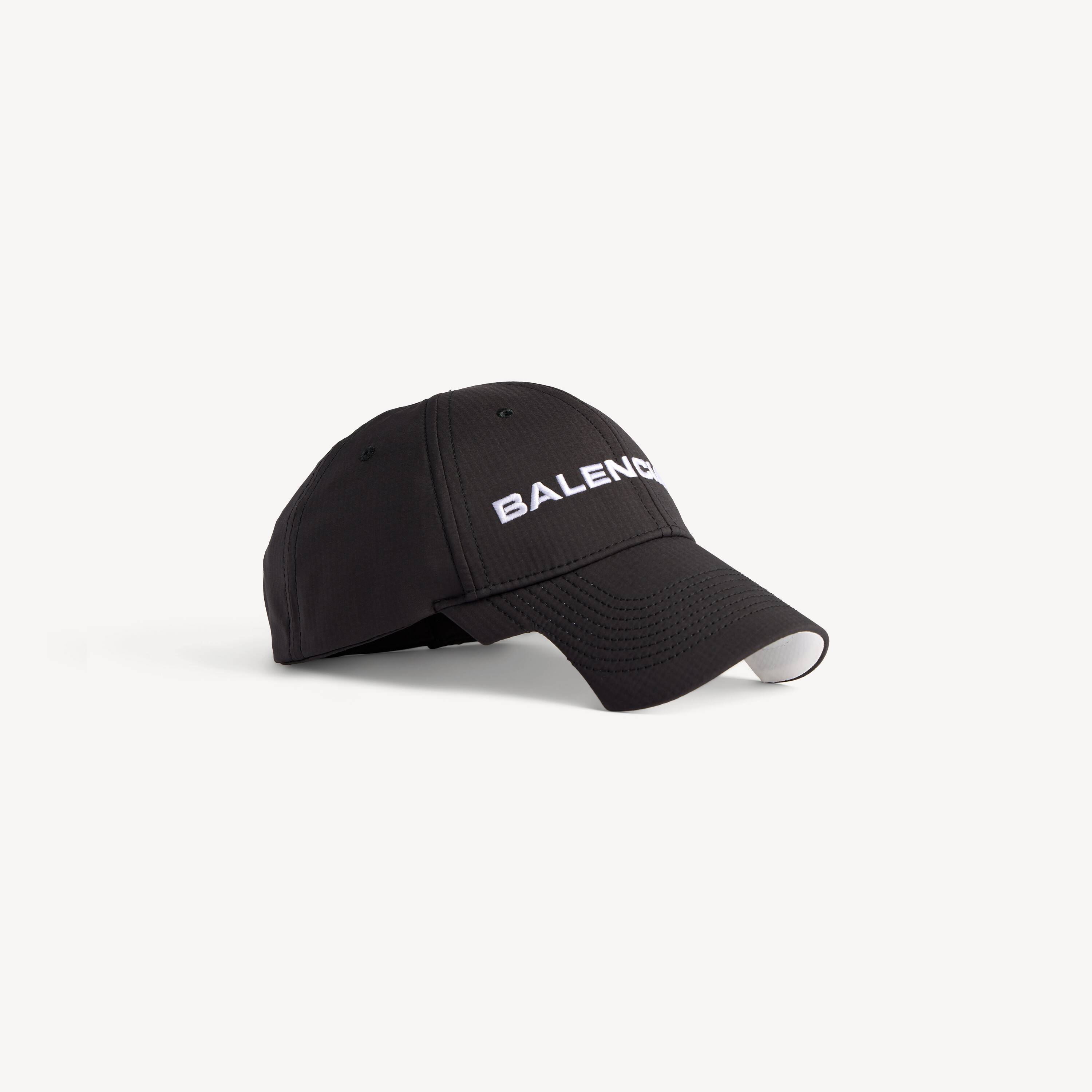 Бейсболка с логотипом в черно-белом цвете BALENCIAGA, черный/белый — фото 2
