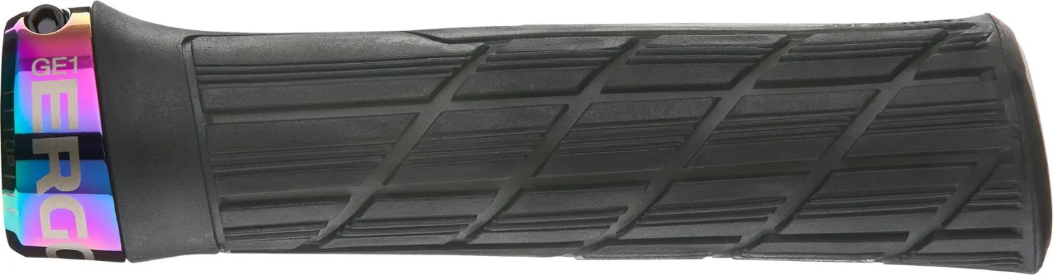 

GE1 Evo Фабричные грипсы руля Ergon, Frozen Stealth/Oil Slick