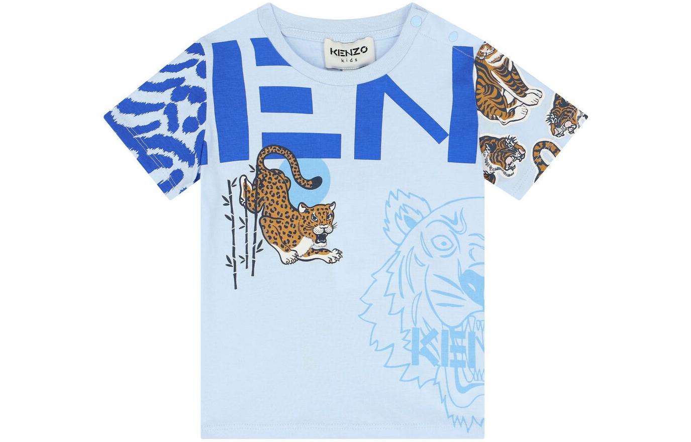 

Детская футболка KENZO, синяя