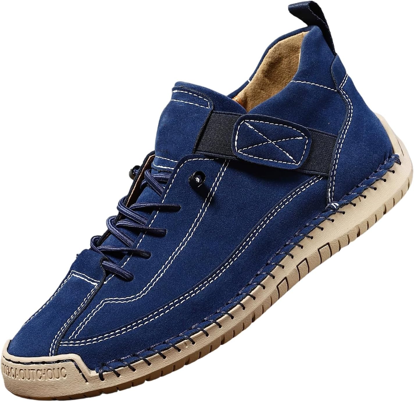 

Мужские и женские кожаные ботинки Чукка на щиколотке, ортопедические кроссовки с поддержкой свода стопы, водонепроницаемые высокие кожаные слипоны, удобная обувь, легкая обувь для бега, ходьбы, походов, кемпинга и вождения Rianclud, Multicolor 0...